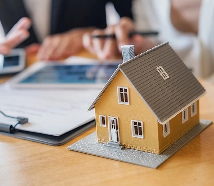 Family looking relieved after selling an inherited property in Ontario.